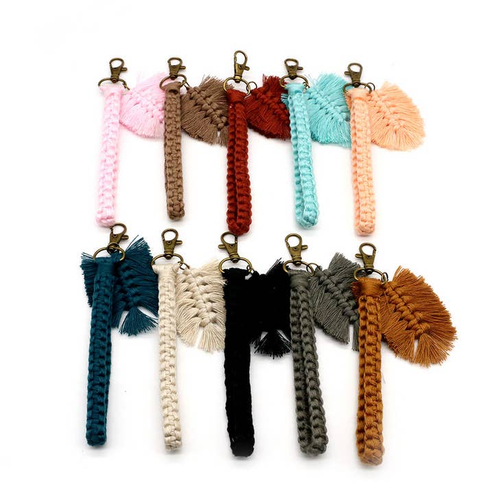 WOVEN HANDMADE PENDANT KEYCHAIN_CWMM1574 for wholesale by ACCITY