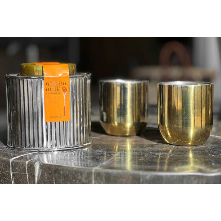 Verve Culture - Wholesale Powdered Health Drink - Golden Milk Mix in Decorative Tin