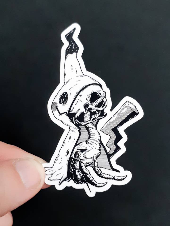 Adhesivo de vinilo - Mimikyu Anatomy para venta al por mayor de MechanicalPen