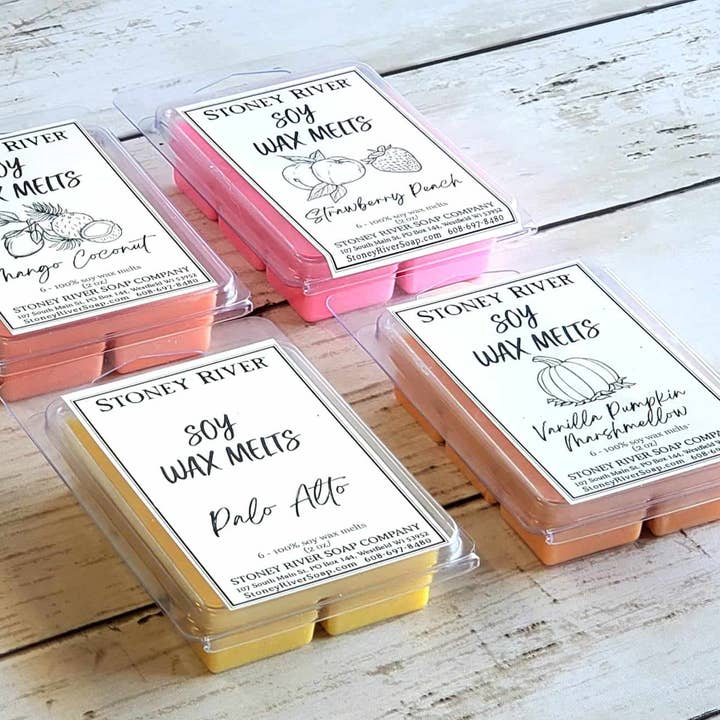 Wax Melts - 100% soy Wax for wholesale by Stoney River Soaps