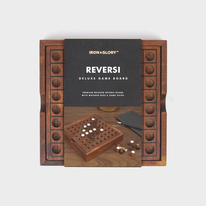 SUCK UK Ltd - USA - Vente Jeux de société - Reversi - Jeu de stratégie en bois