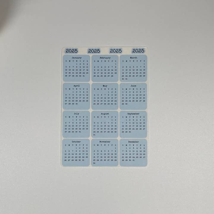 Fig Tree Works - Wholesale Sticker - Micro Calendar Stickers4