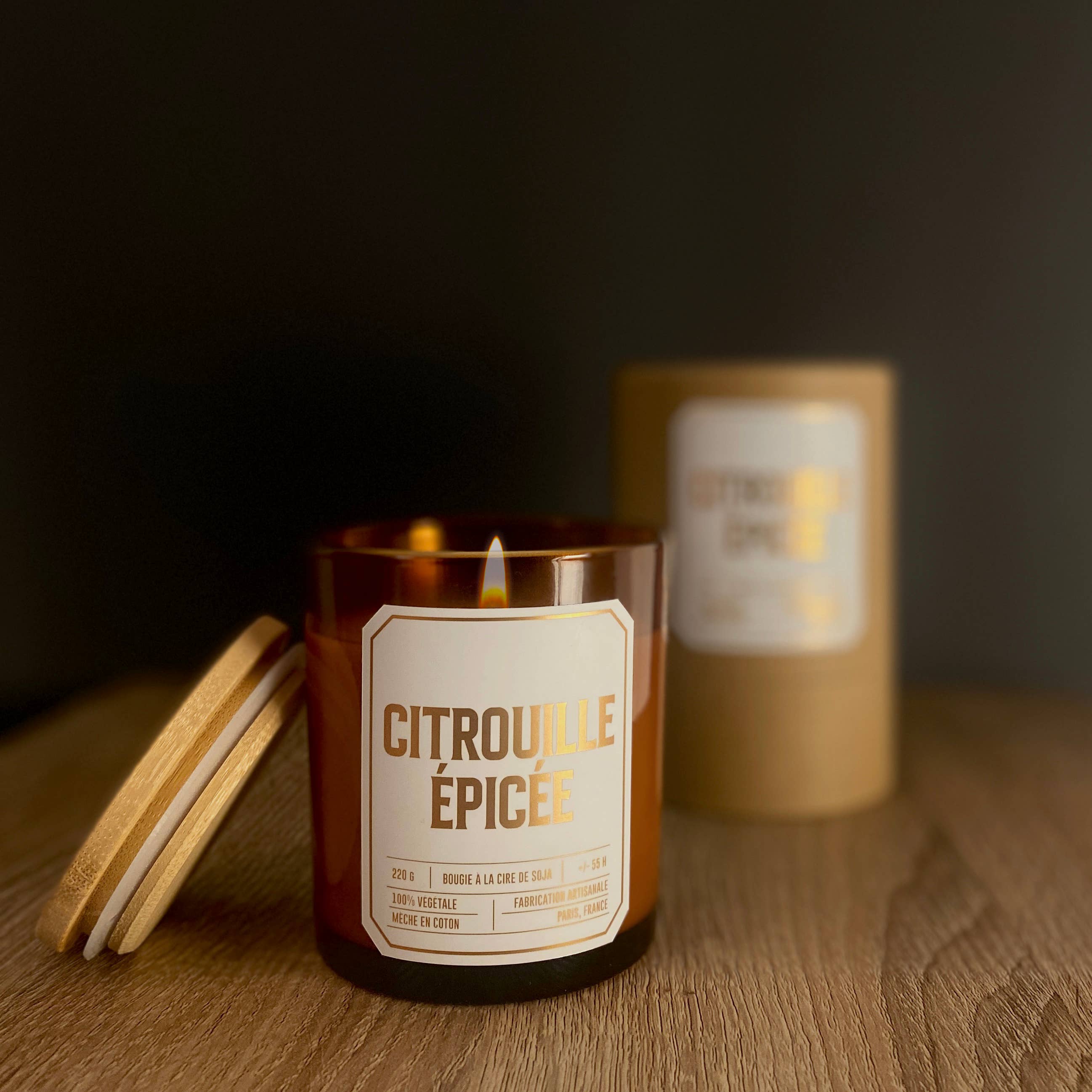 Officine Lutèce - Wholesale Jar/Filled Candle - Spiced Pumpkin Scented Candle - 220g5