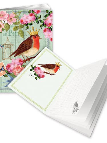 notebook A6 robins, NB30 for wholesale by Actetre Deutschland Gmbh