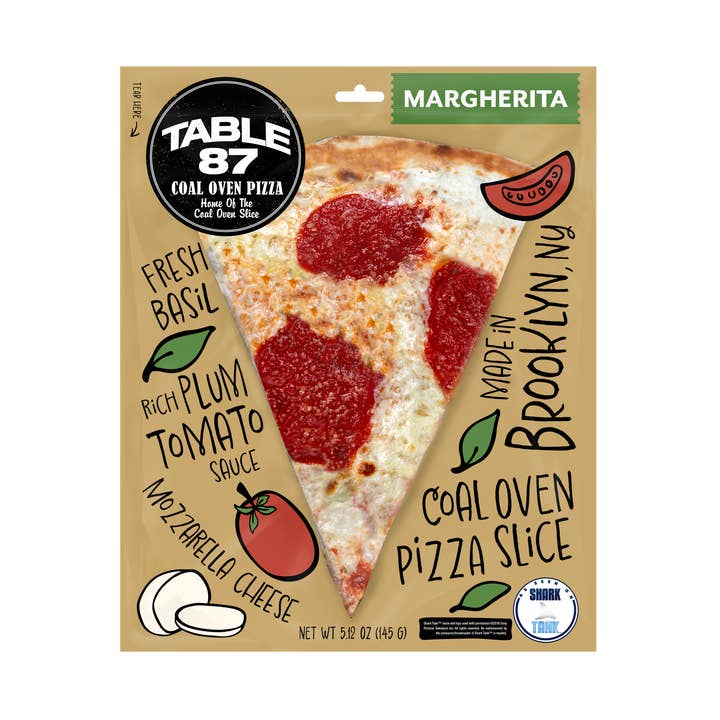 Table 87 - Wholesale Shelf Stable Prepared Meal - Coal Oven Margherita Slice