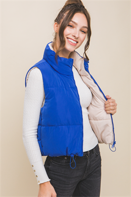 42POPS - Wholesale Outerwear Vest - Women's - ",.SI-24975 Reversible Puffer Vest10