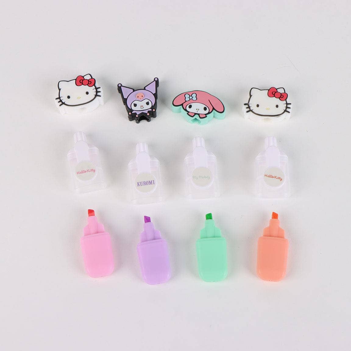 Mastoys, S.L. - Wholesale Stationery/Notecard Set - HELLO KITTY HIGHLIGHTERS - 27000017502