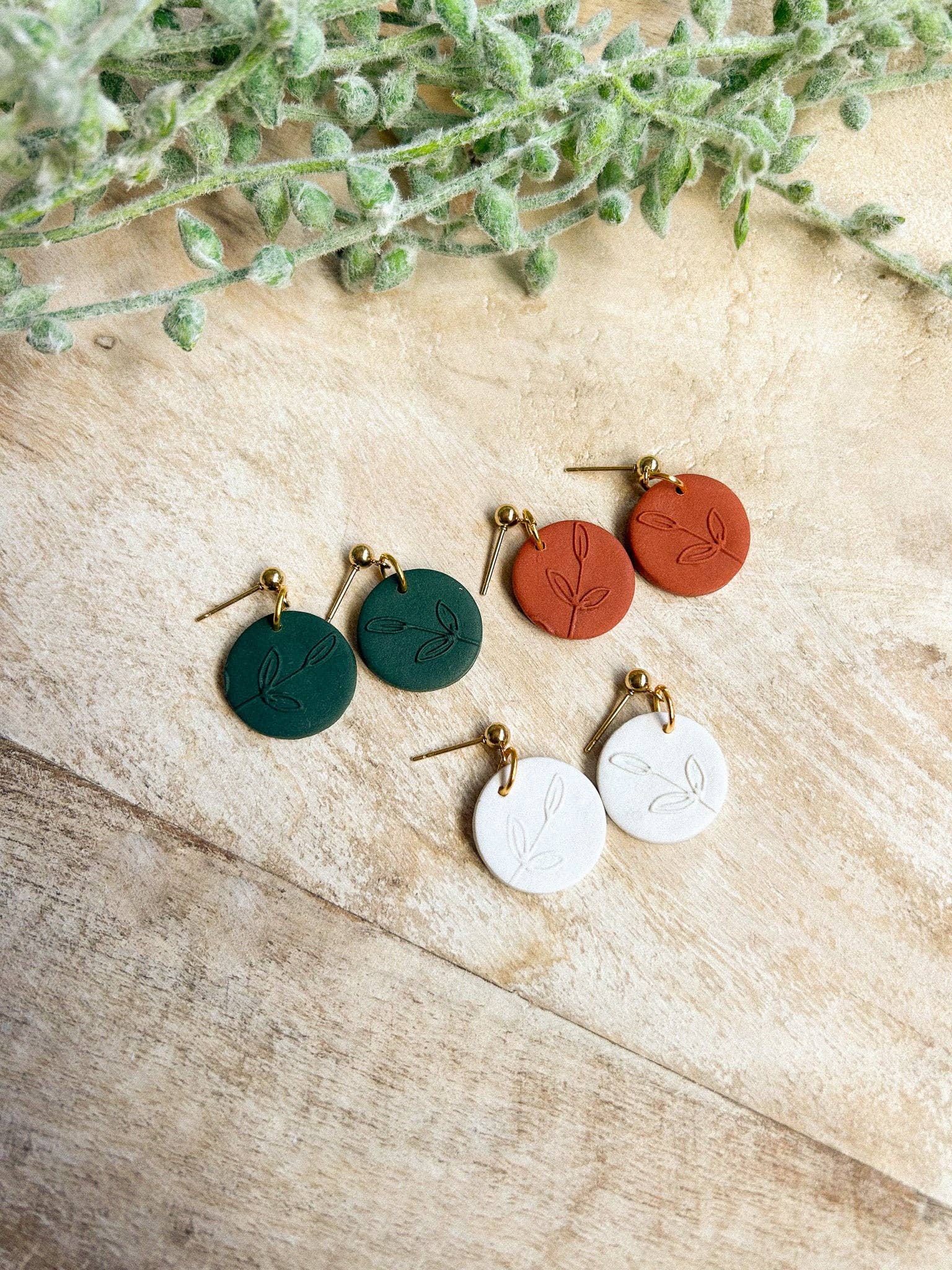 hunterclayco | Polymer Clay Earrings - Wholesale Dangle Earrings - Ellory Dangles