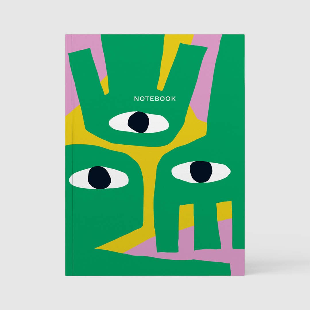 Redy. - Wholesale Notebook - Party Plants Plain Notebook with Illustrated Cover0