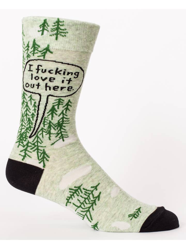 Incognito – wholesale Socks – Men's – I Fucking Love It Out Here Men's Socks