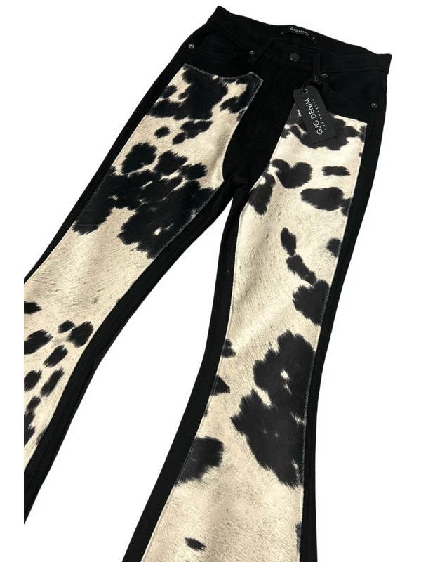 GJG Denim - Venta al por mayor Vaqueros - Mujer - Vaqueros negros Rodeo Bell Bottom