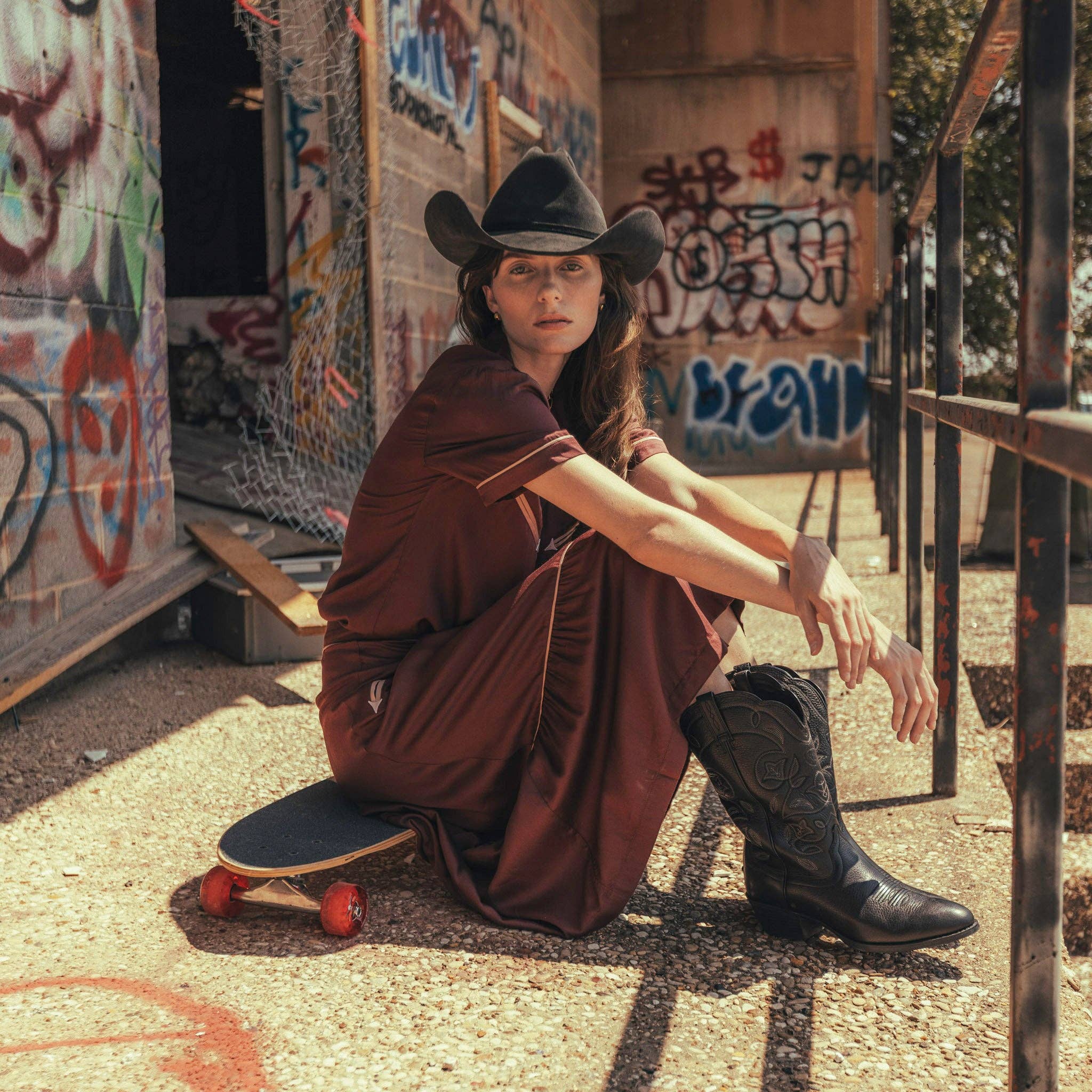 Zinfandel Cheyenne Western Skirt for wholesale on Faire2