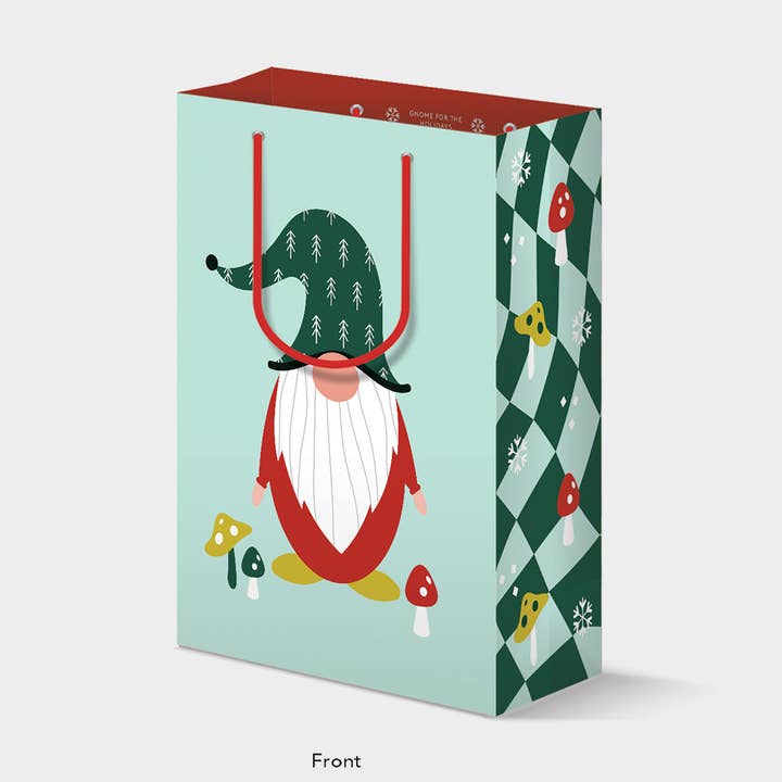 Gnome for the Holidays - Pochette cadeau pour la vente par Spaghetti & Meatballs