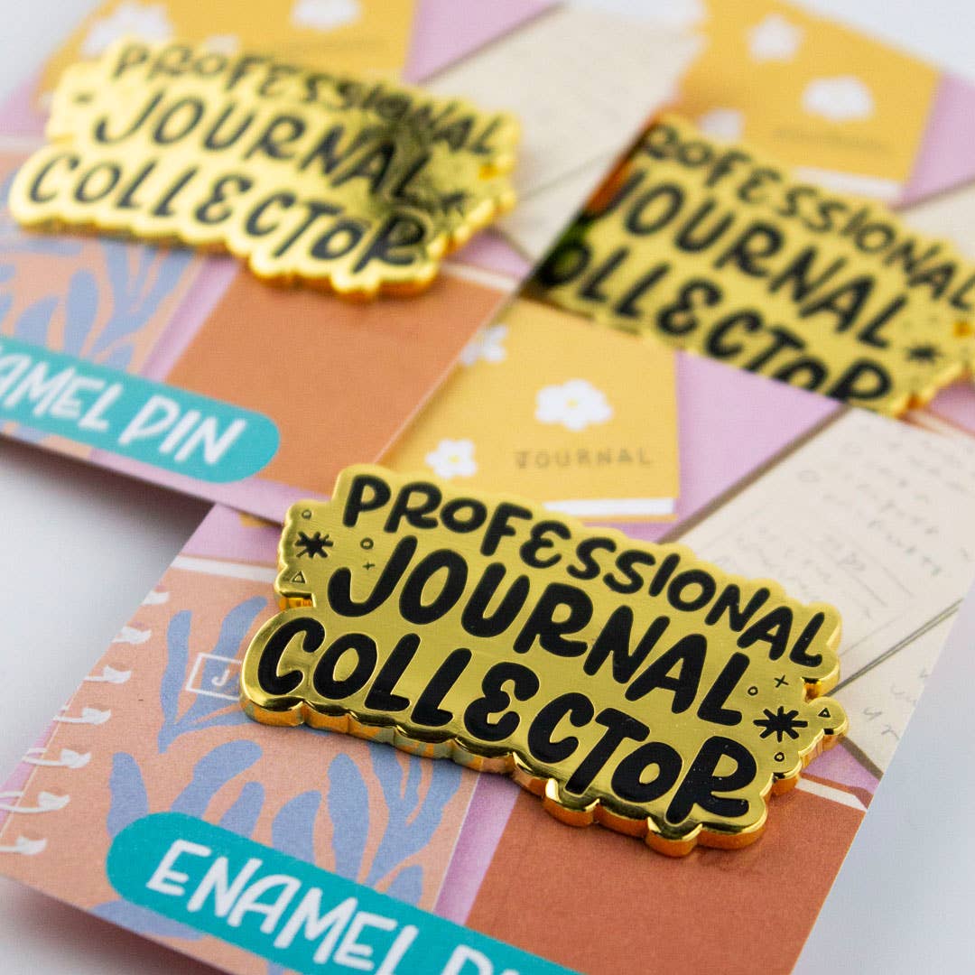 Bobo Design Studio - Wholesale Lapel Pin/Button - Professional Journal Collector Enamel Pin1