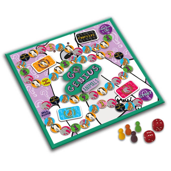 Whiz Kid Games – wholesale Board game – Board game for children Go Genius Animals by Whiz Kid Games2