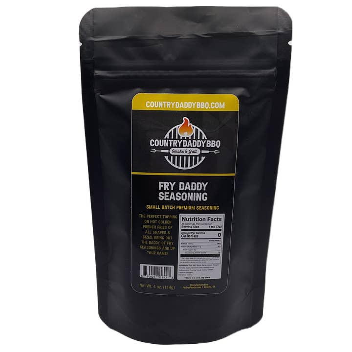 Fry Daddy Seasoning for wholesale by CountryDaddy BBQ