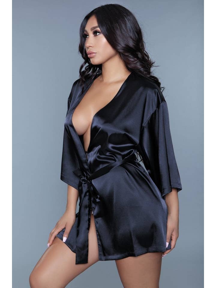 BLK Abito Amora in raso 1964 con cuore in pizzo in vendita all'ingrosso su Faire