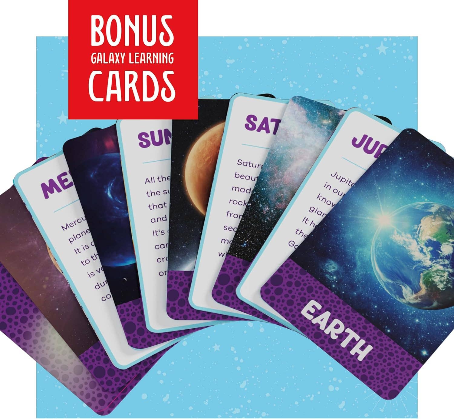 Dan&Darci - Wholesale Puzzle - Kids - Glow in The Dark 100 Piece Galaxy Jigsaw Puzzle for Kids4