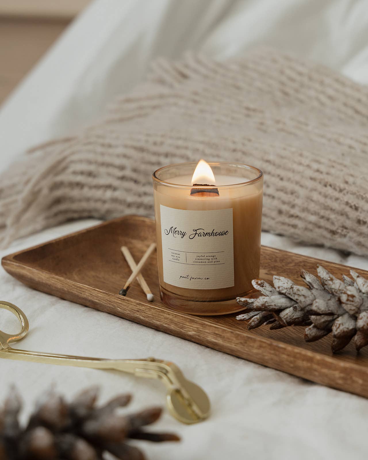 Poet Farm Co. – wholesale Burkljus – Holiday Jar Ljus7