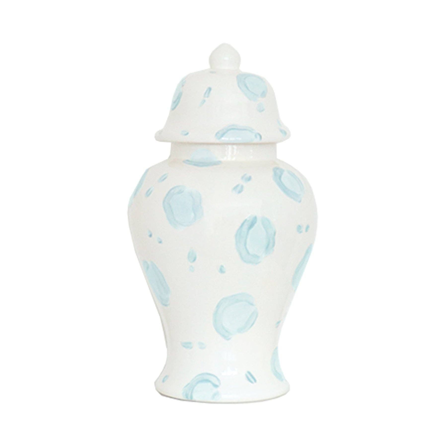 Lo Home | Ruby Clay - Wholesale Decorative Jar - Blue Leopard Print Ginger Jars4