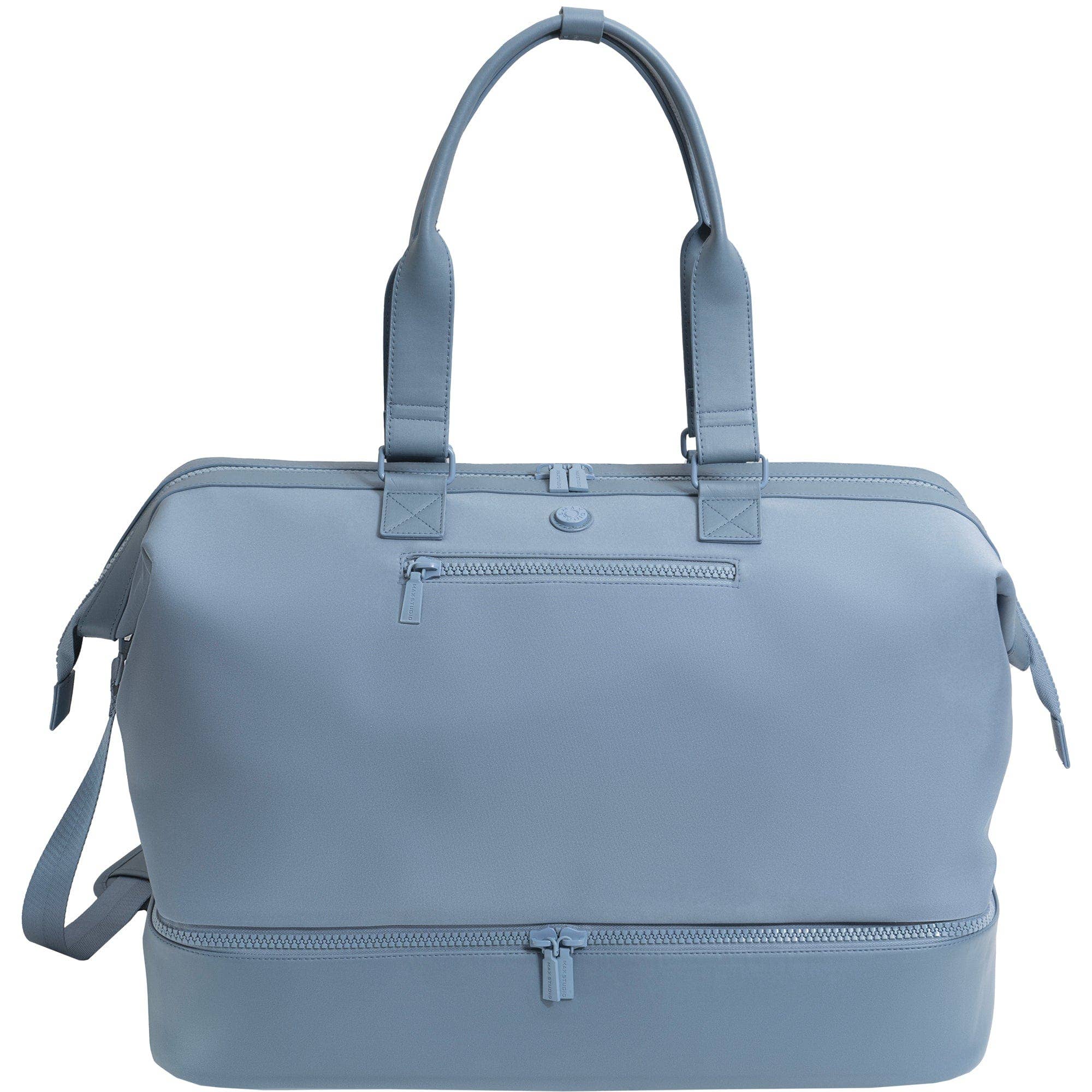 Magid - Wholesale Weekender Bag - Women's - Max Studio Sport Nylon & Faux Leather Drop Bottom Duffel Bag64