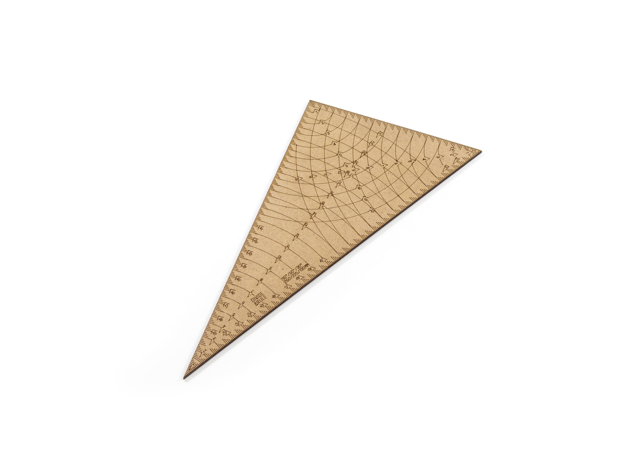 Divide and Rule – wholesale Ruler – Square 60/30/90° - Original