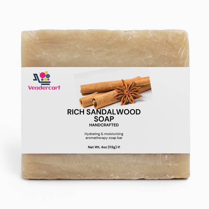 Rich Sandalwood Soap for wholesale by Vendercartllc