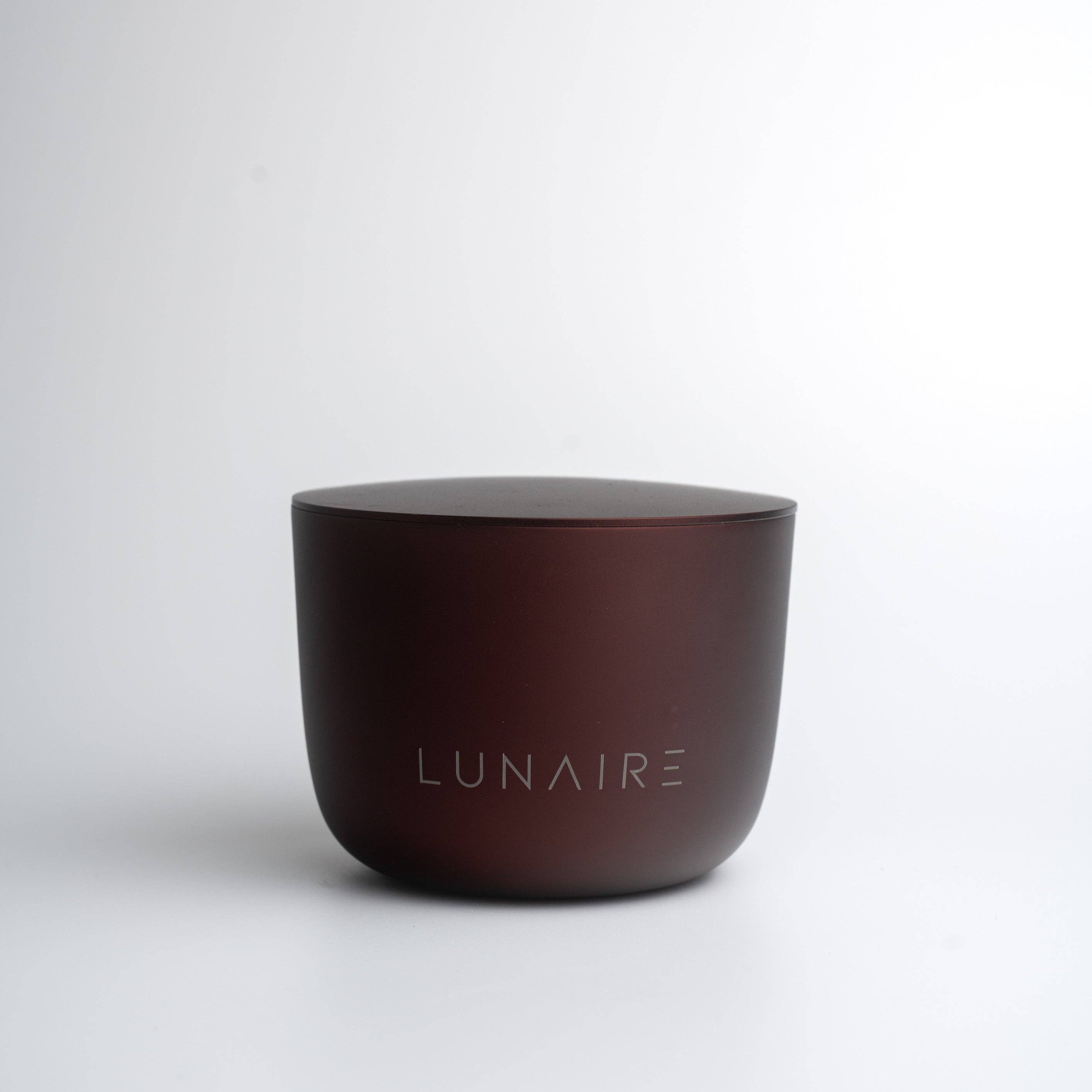 Lunaire - Wholesale Jar/Filled Candle - Forever Jar Burgundy | Aluminium Forever Candle1