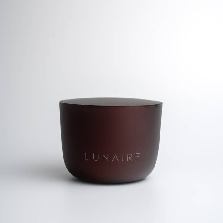 Lunaire - Wholesale Jar/Filled Candle - Forever Jar Burgundy | Aluminium Forever Candle1