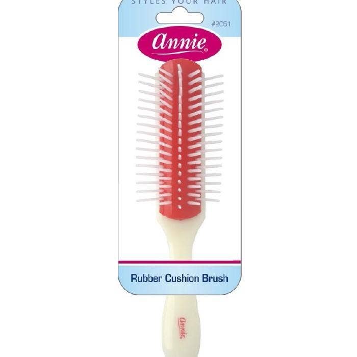 Annie Rubber Cushion Brush Small for wholesale by KT Supply