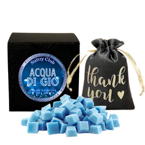 SULTRY CLUB CANDLES - Wholesale Jar/Filled Candle - ACQUA DI GIO (TYPE) VEGAN CANDLE