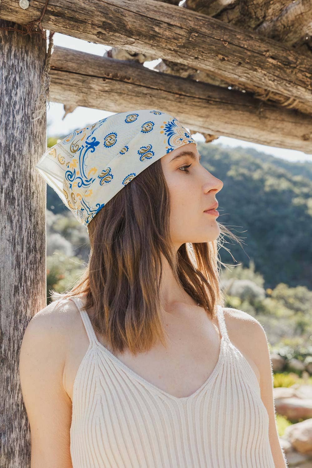 Leto Accessories - Wholesale Bandana - Women's - 🌿 Colorful Paisley Headscarf - Retro, Colorful, Chic7