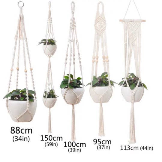 Macrame Plant Hangers - Plant Display - Plant Decor for wholesale by Flow State