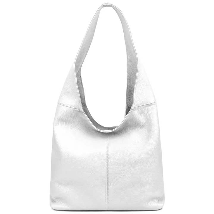 MODARNO - Wholesale Shoulder bag – women's - Modarno Hobo Shoulder Bag in Genuine Dollar Leather Made In Italy 38x16x28 cm10