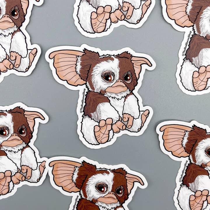 The Red Swan Shop - Wholesale Sticker - Vinyl Decal - Gizmo - Gremlins2