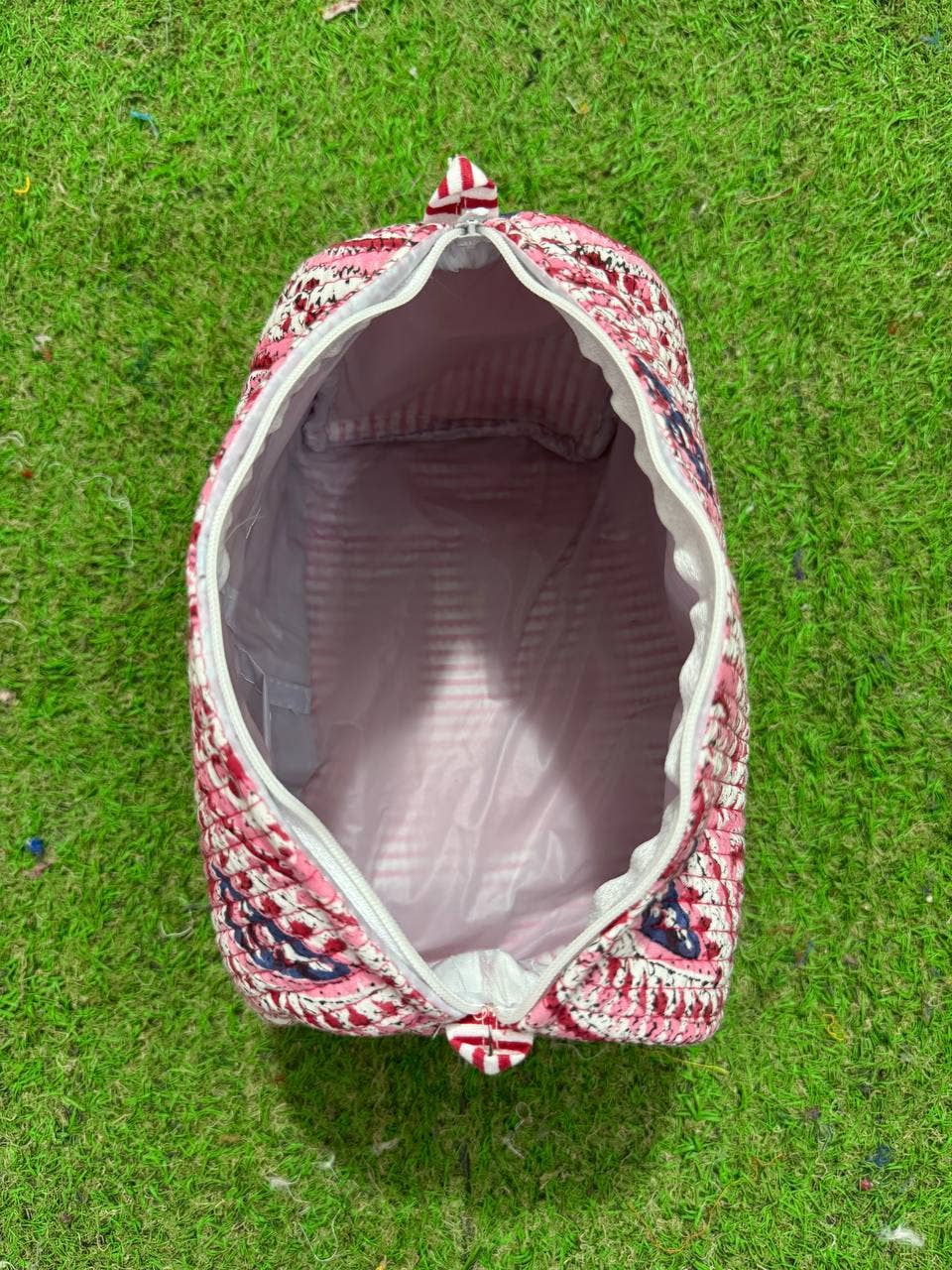 bhavnas boutique - Wholesale Makeup/Cosmetic Bag - Travel Bag Pure Cotton Bag Stylish Cosmetic Pouch for Women6