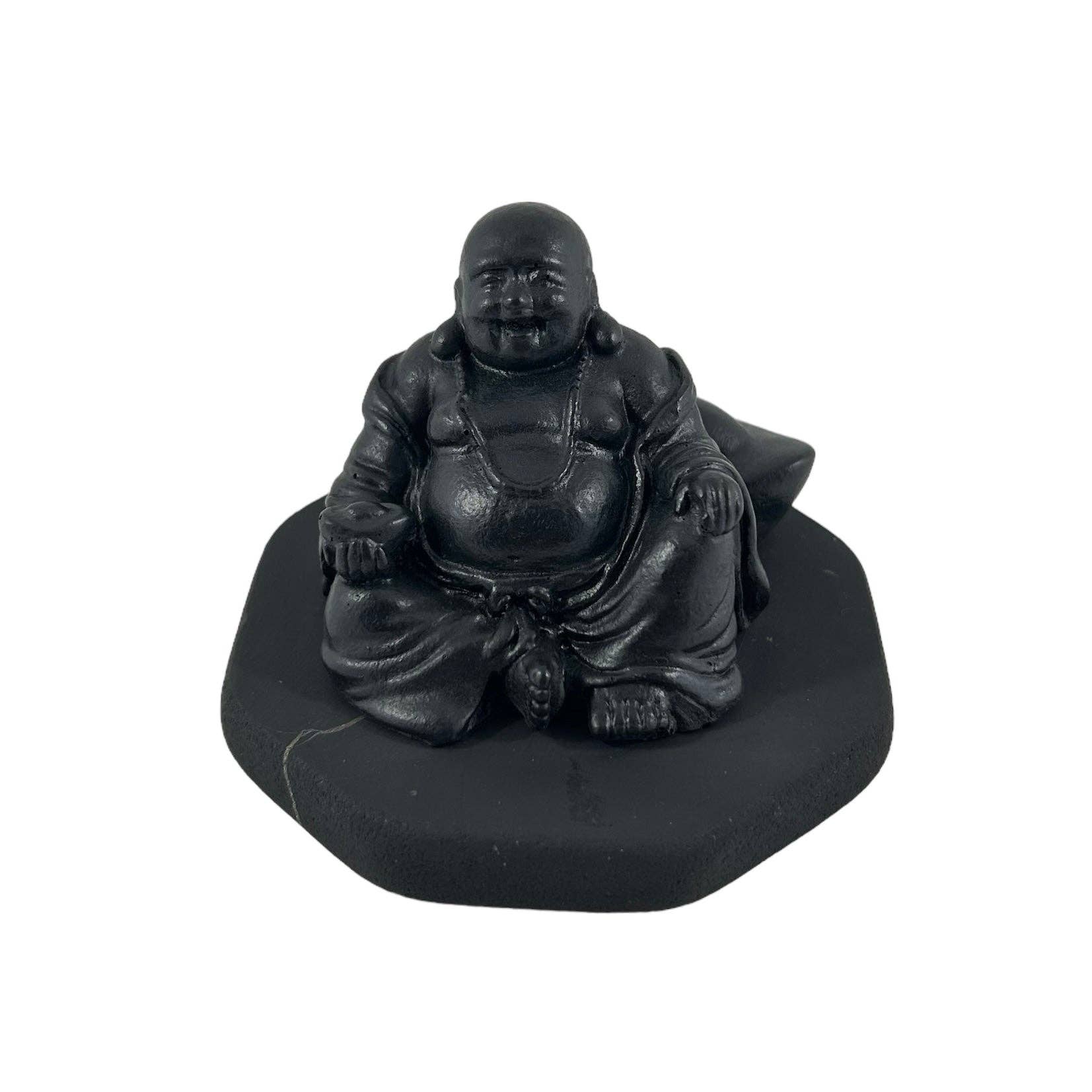 Quasar Gems USA - Wholesale Decorative Figurine - Shungite Figurine Hotei