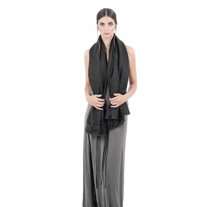 Jan Hilmer + Sparrow - Wholesale Scarf - Unisex - linen scarf