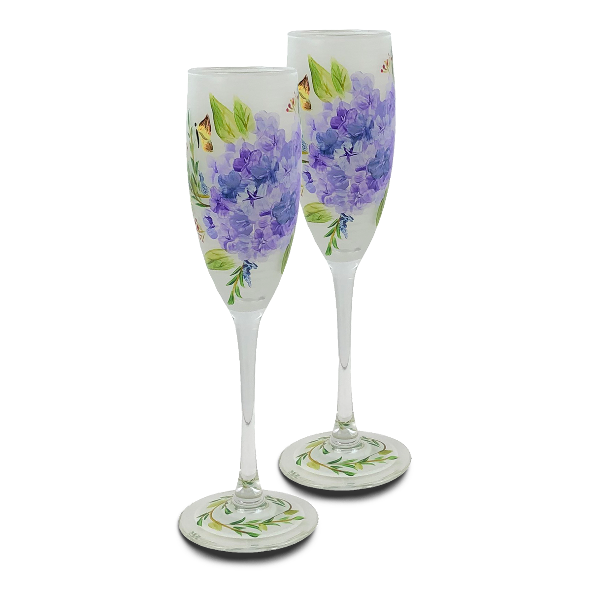 Golden Hill Studio - Vendita all'ingrosso Flute da champagne - Bicchieri da champagne Primavera a Parigi6