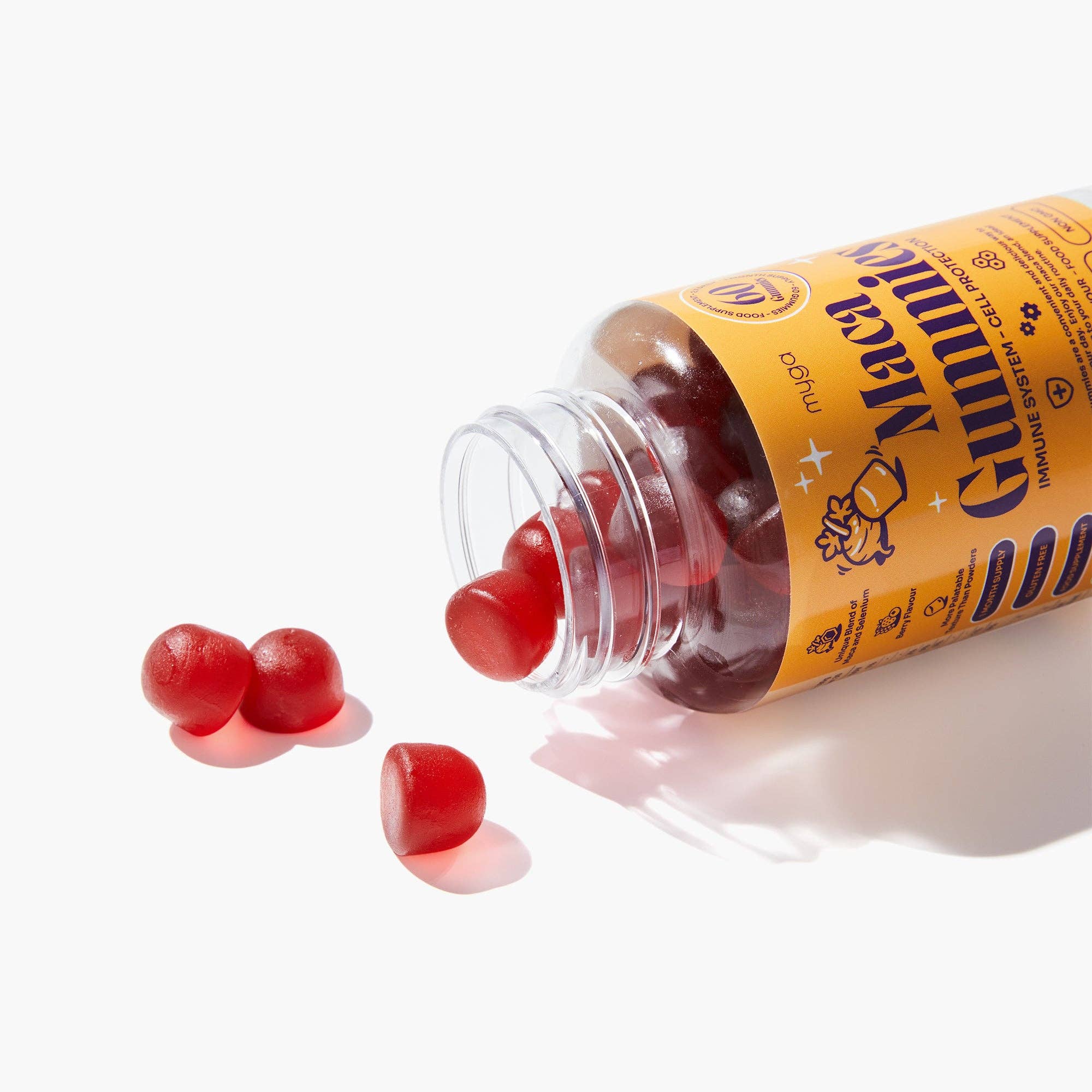 Myga - Wholesale Oral Supplement/Vitamin - Myga Maca Gummies – Vegan Berry Energy & Balance Support7