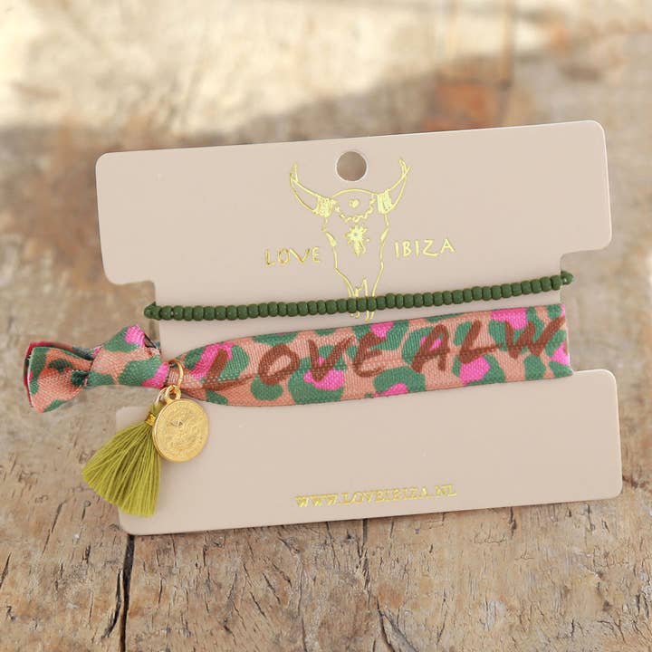 Ibiza elastiekjes set no. 153 for wholesale by Love Ibiza