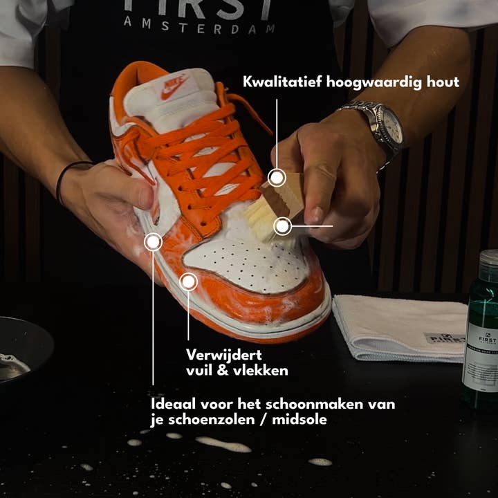 First Amsterdam - Wholesale Shoe brush / pad - Standard Shoe Brush1