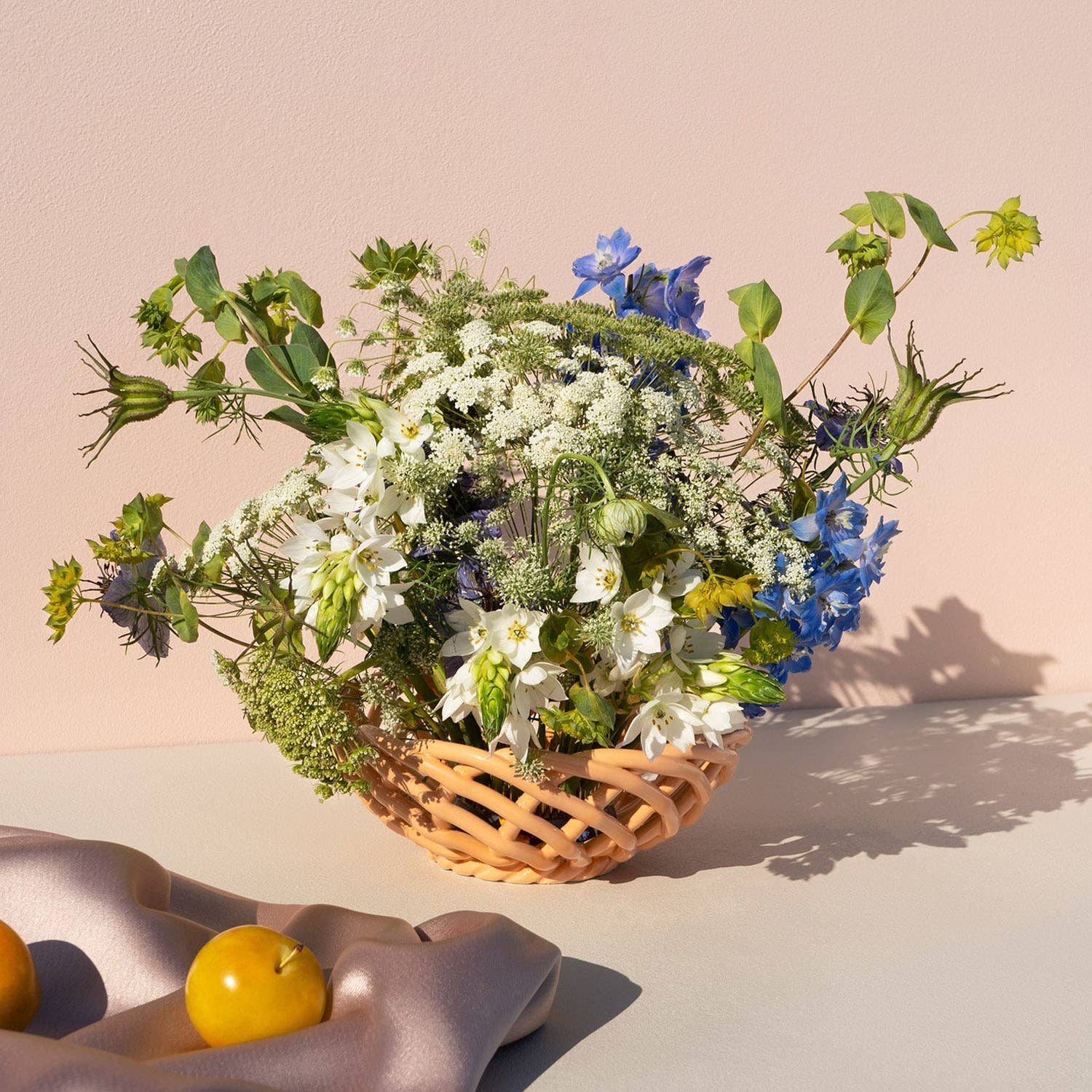 54 Celsius - Wholesale Basket - OCTAEVO Sicilia Ceramic Basket - Small Fruit Basket10