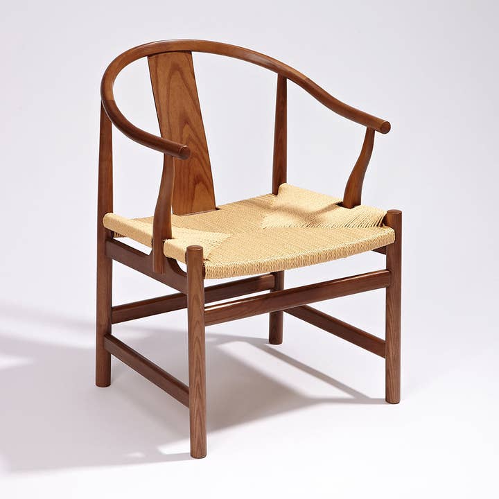 Edit Lounge Chair - Walnut & Natural Cord for wholesale by Timpano Direct