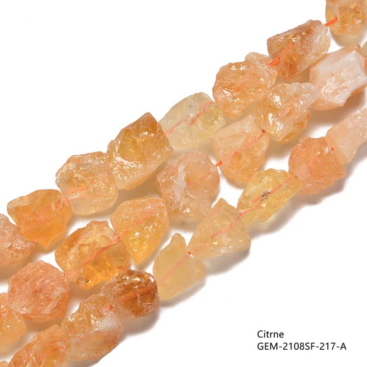 CRCBEADS - Wholesale Beads - Natural Gemstone Rough Nugget Chunks Beads Size 15-20mm 15.5'' Strand1