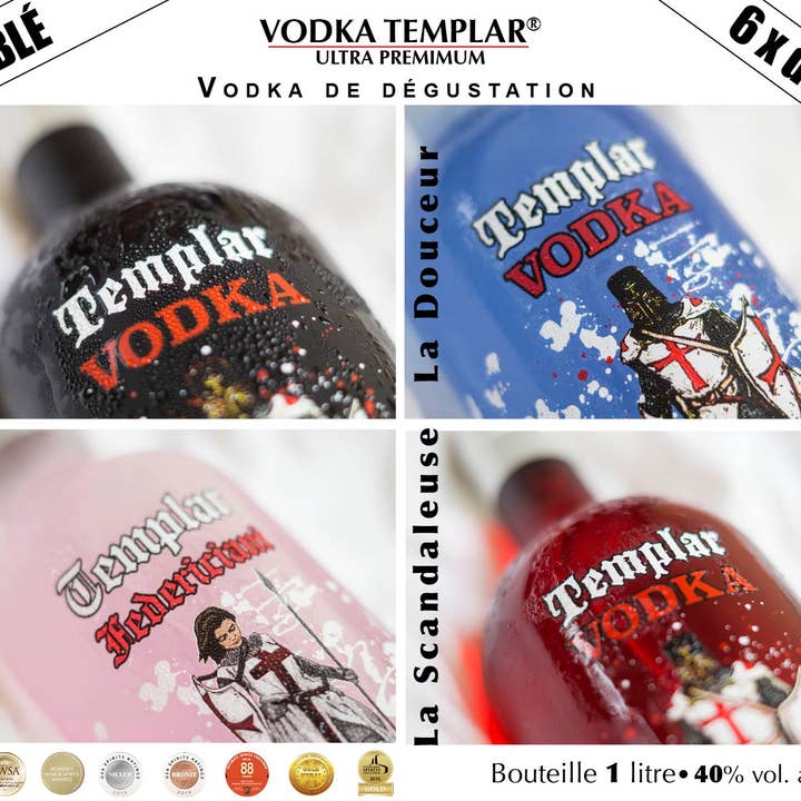Templar - Wholesale Vodka - French Vodka Templar Peach1