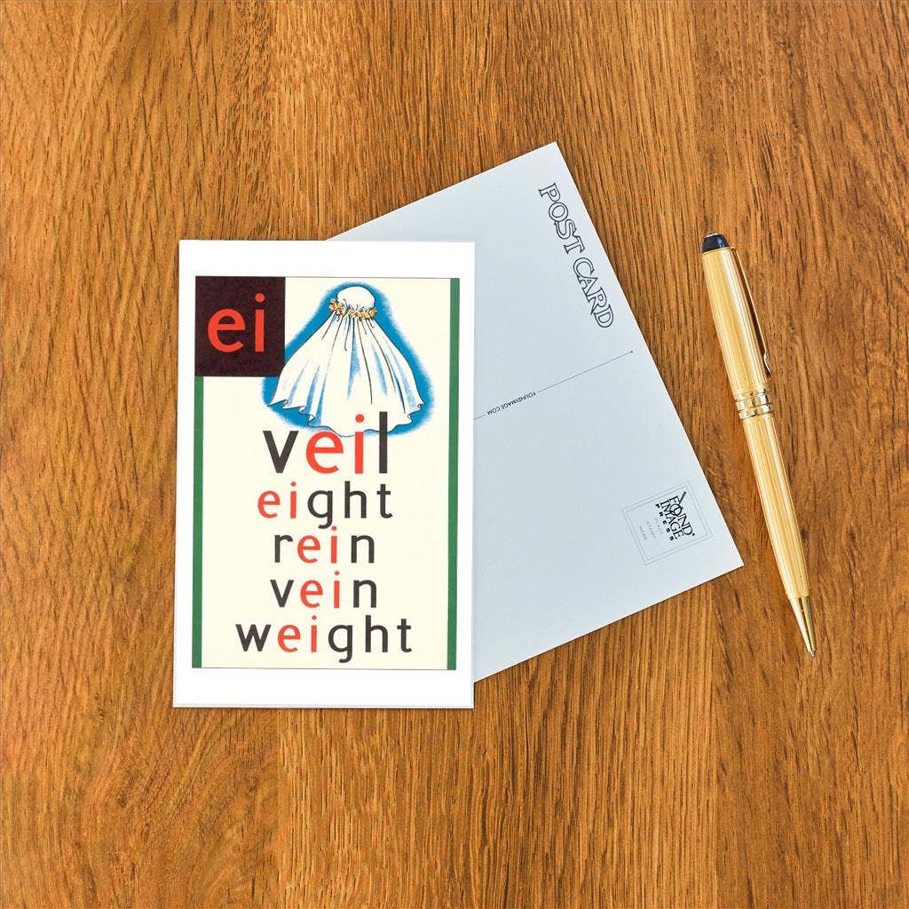 Found Image Press - Wholesale Postcard - Postcard KF-461 EI in Veil1