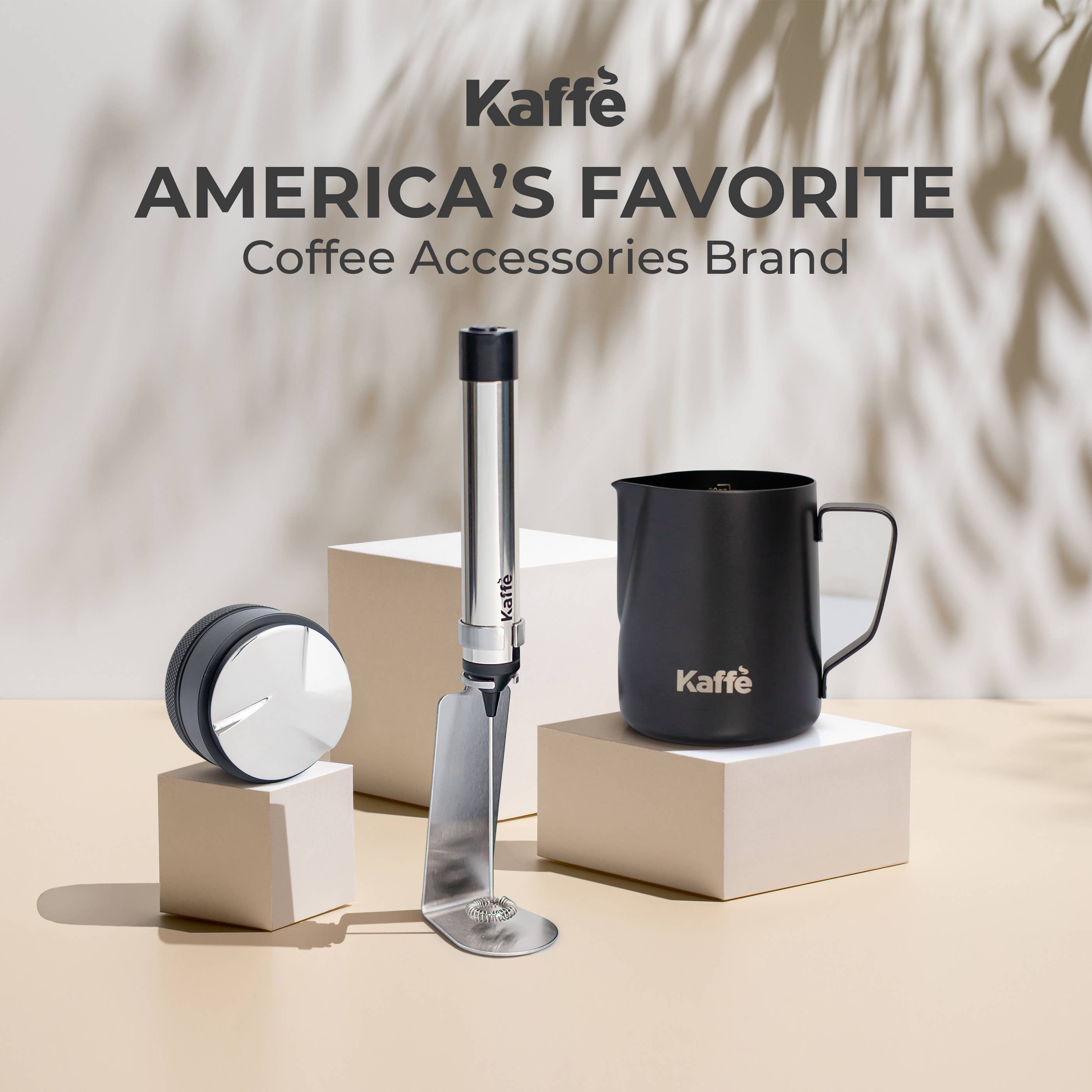 Kaffe - Wholesale Kitchen Tool/Gadget - Kaffe Handheld Milk Frother with Stand - USB Rechargeable5