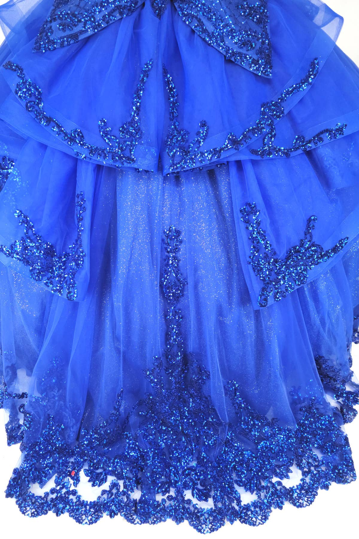 Chicas - Wholesale Dress - Women's - Multilayered Quince Dress With Bow and Sequins CHF306319