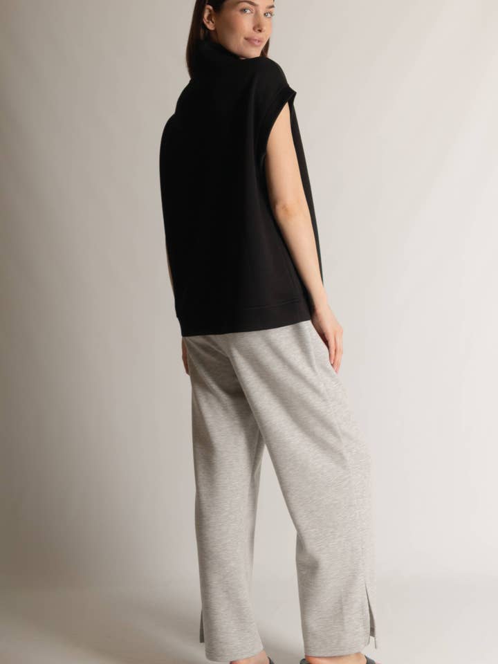 P. CILL - Wholesale Knit Top - Women's - P. CILL Butter Modal Mock Neck Capped Sleeve Top16